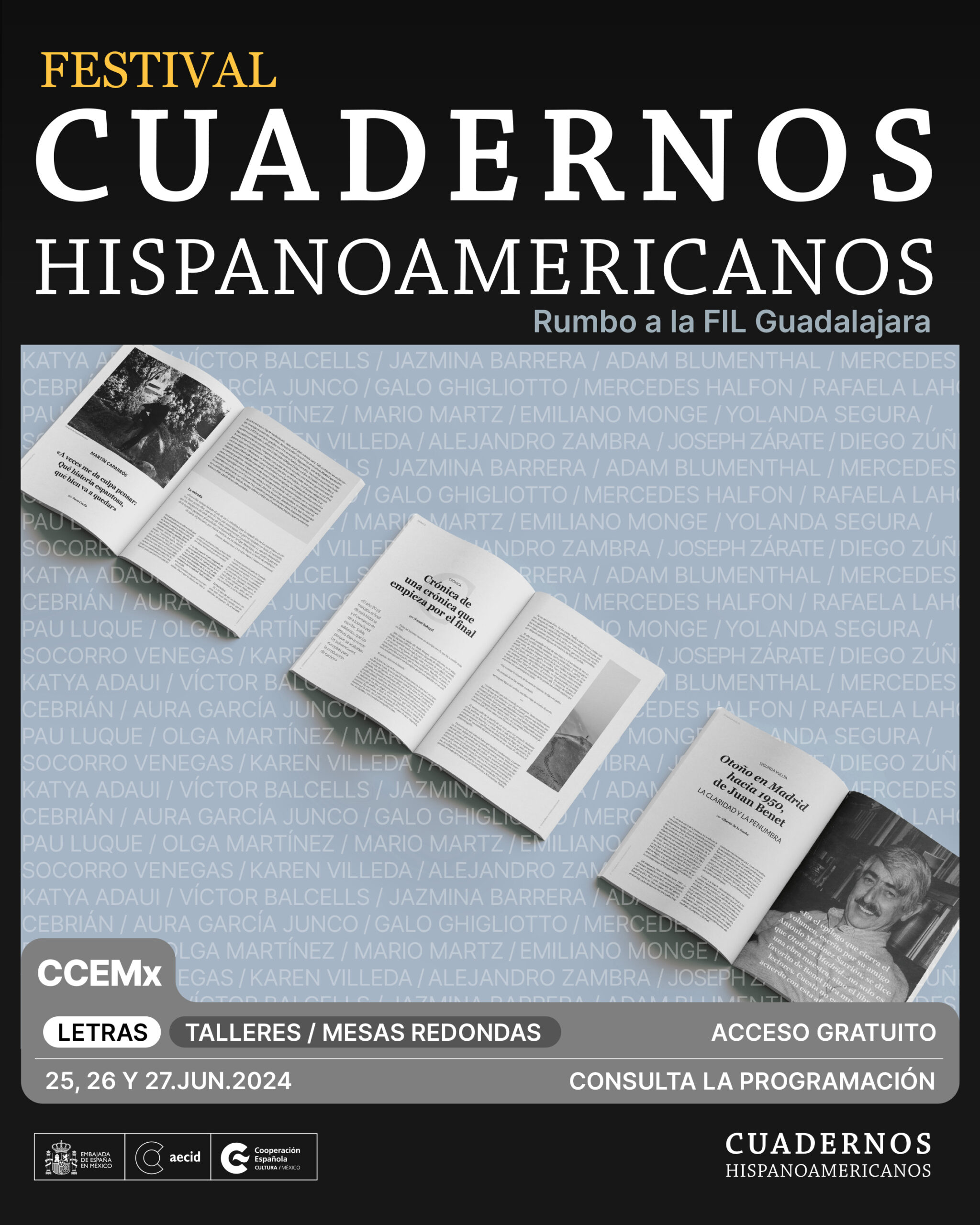 el-festival-cuadernos-hispanoamericanos-rumbo-a-la-fil-en-el-ccem